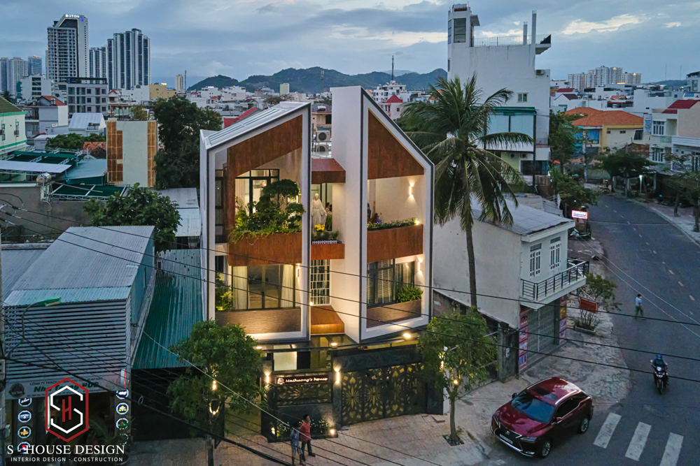 Thiết kế nhà phố 3 tầng hiện đại chị Mai Hương